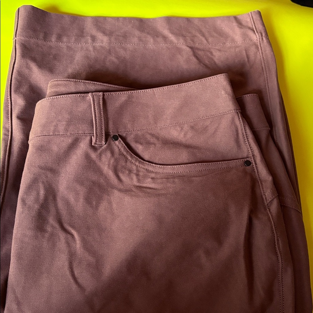 Lululemon Women's City Sleek 5 POCKET WIDE LEG Pants Size 33 - Picture 5 of 7